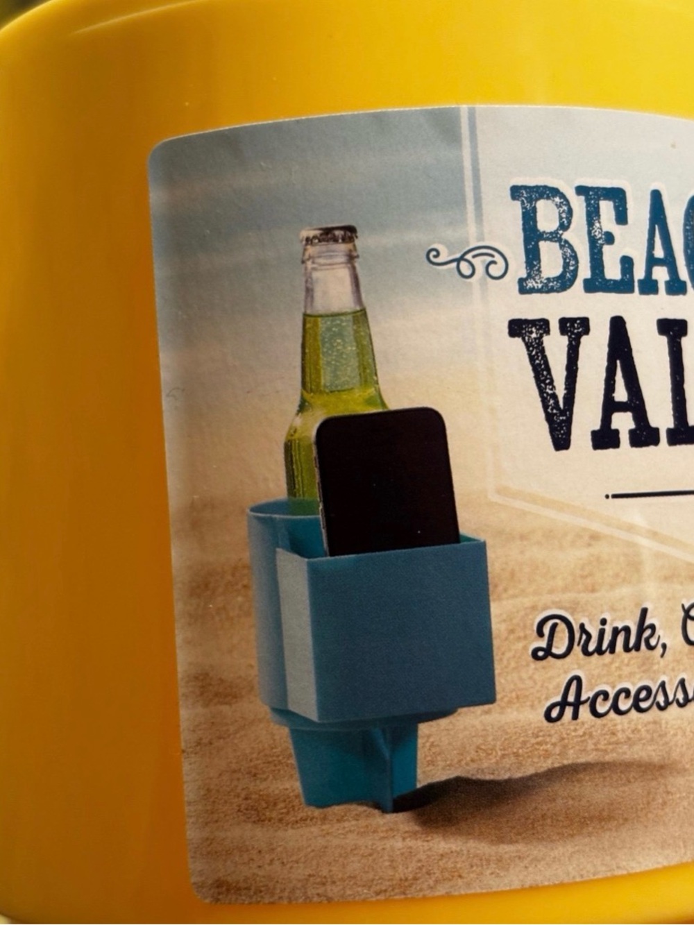 Beach valet cup & phone holders - Picture 3 of 4